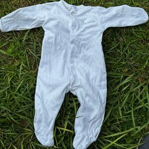 White Baby One Piece